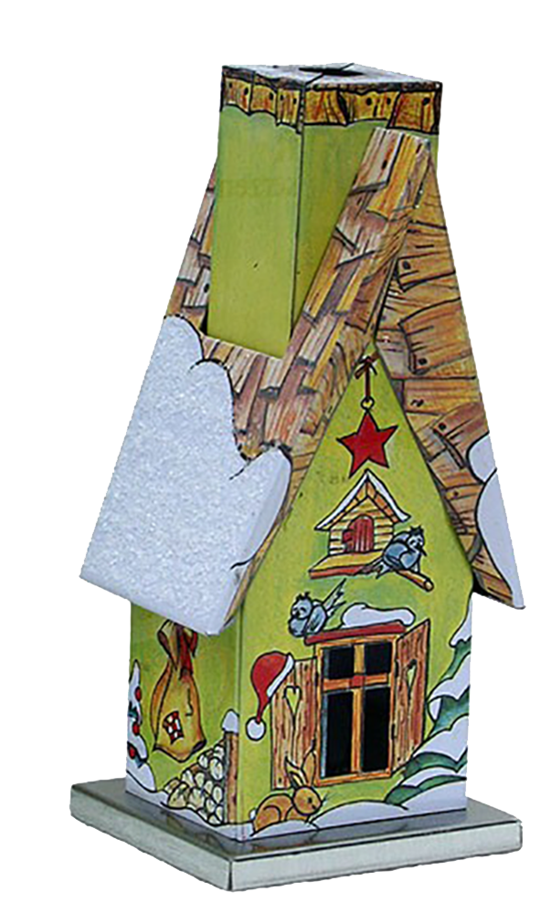 Räucherhäuschen für die Weihnachtszeit